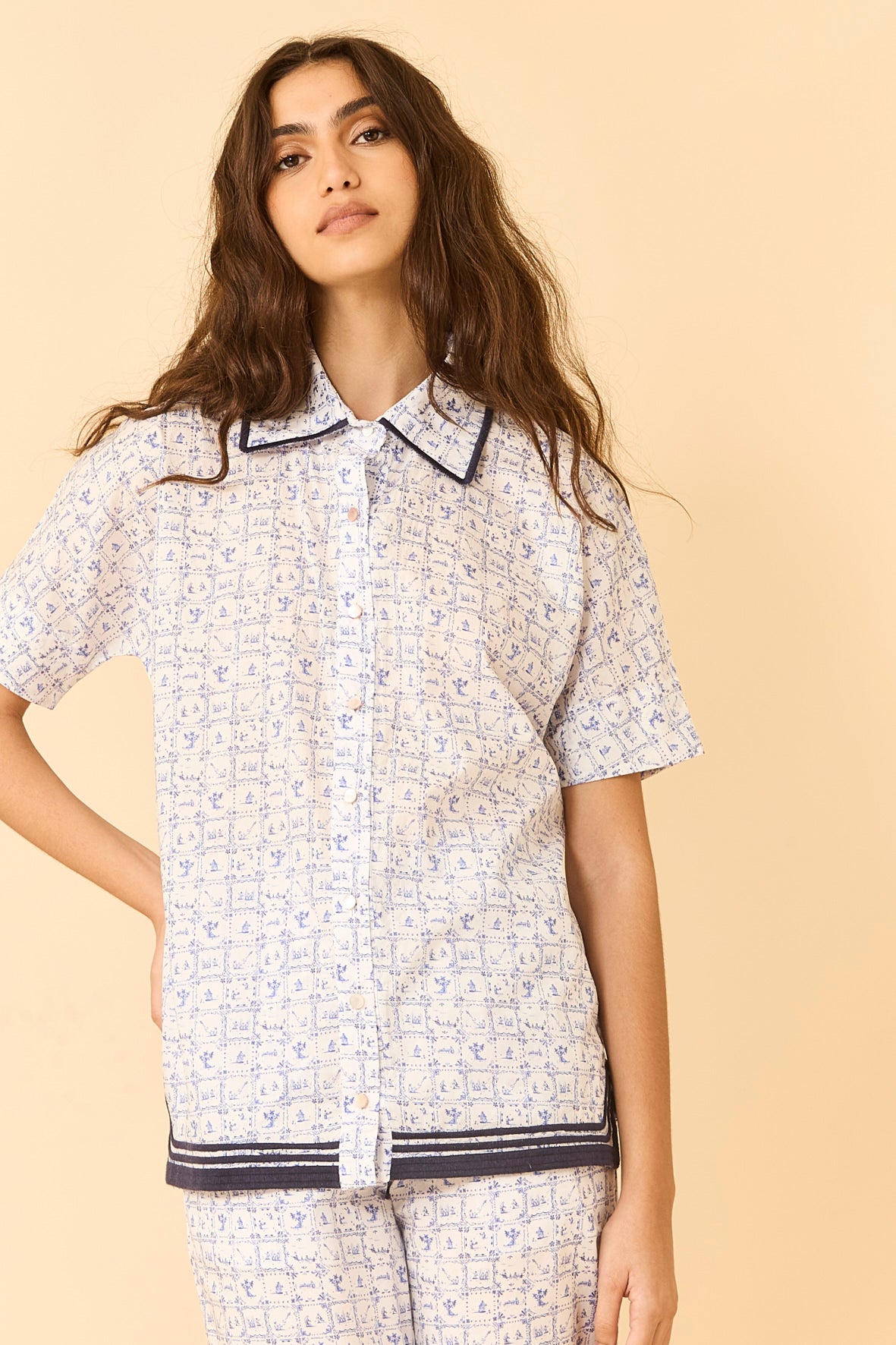 CAMISA AZULEJO