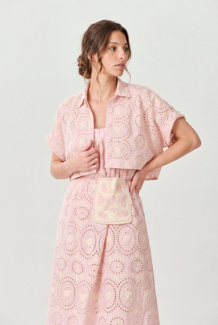 CAMISA CIRANDA ROSA