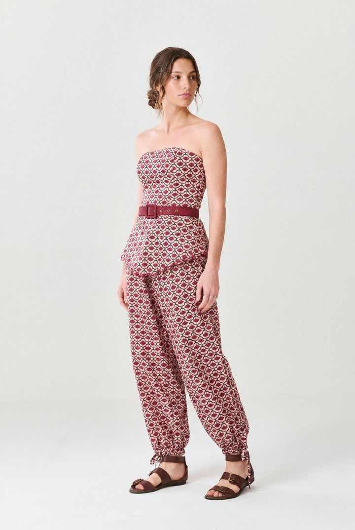 CALÇA LILY BLOOM ESTAMPA CLARA