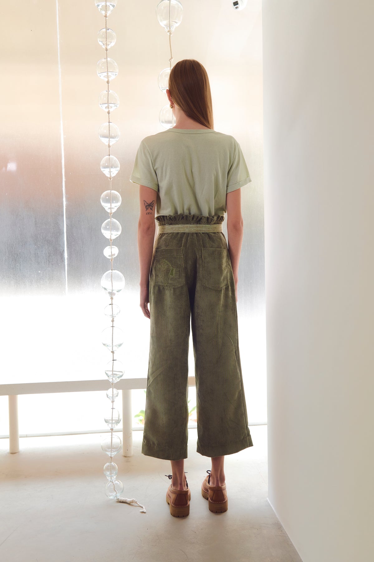 Calça Clochard Verde