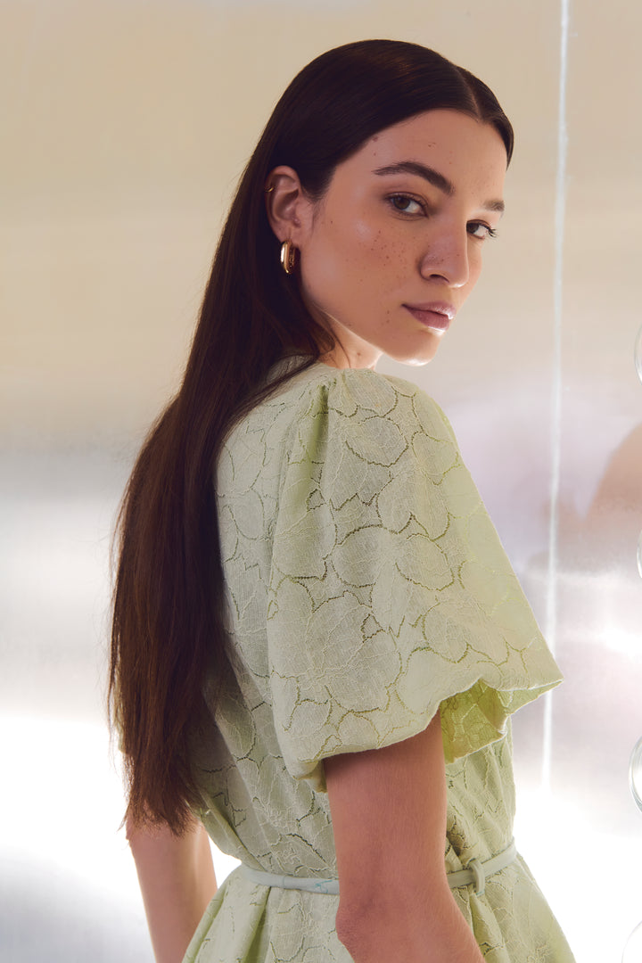 KIMONO EVA VERDE ÁGUA