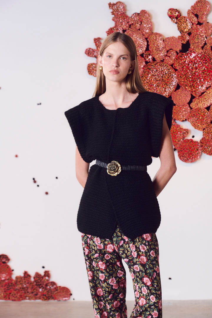 COLETE TRICOT PRETO