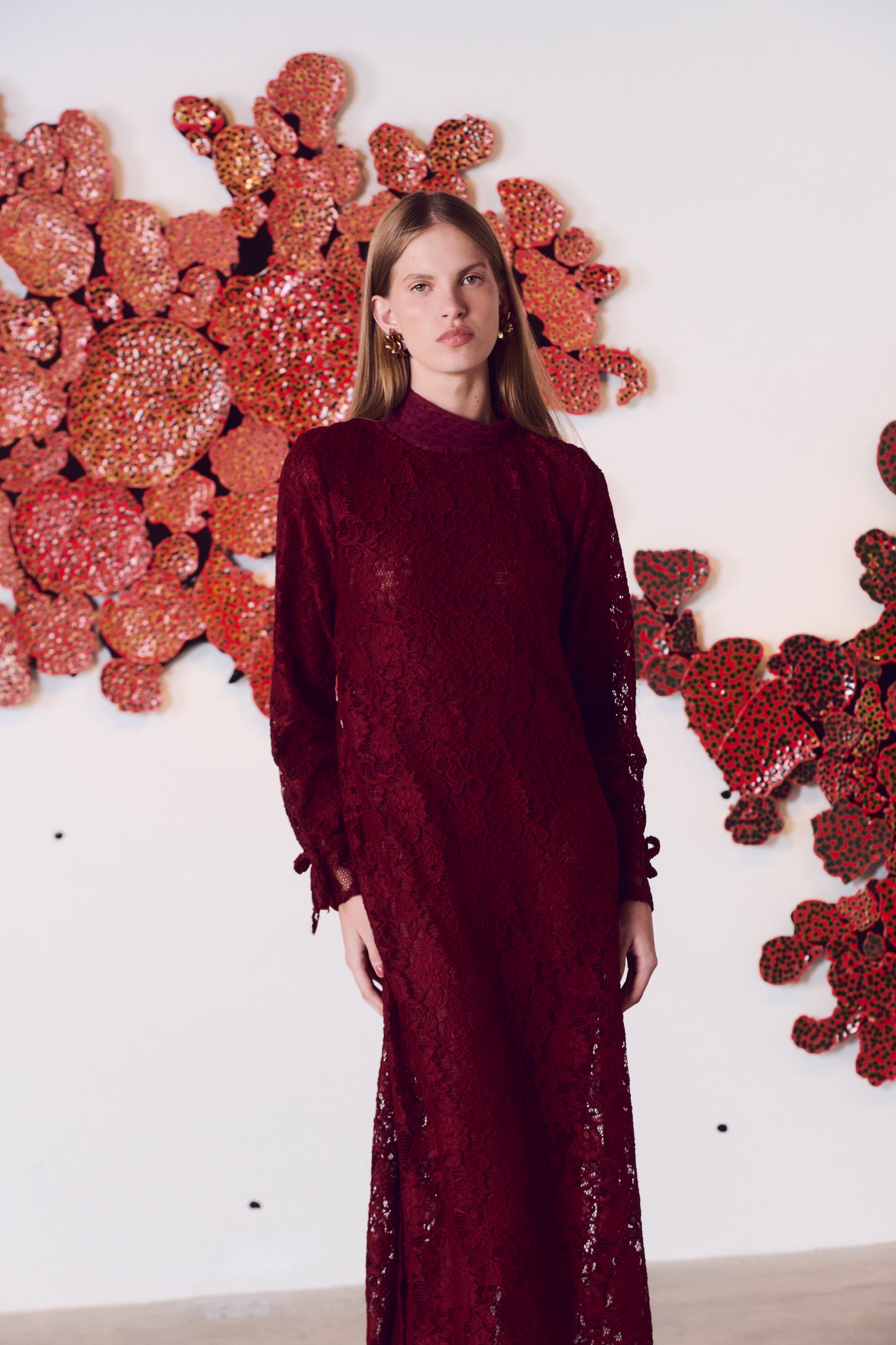 VESTIDO VAREJÃO VINHO