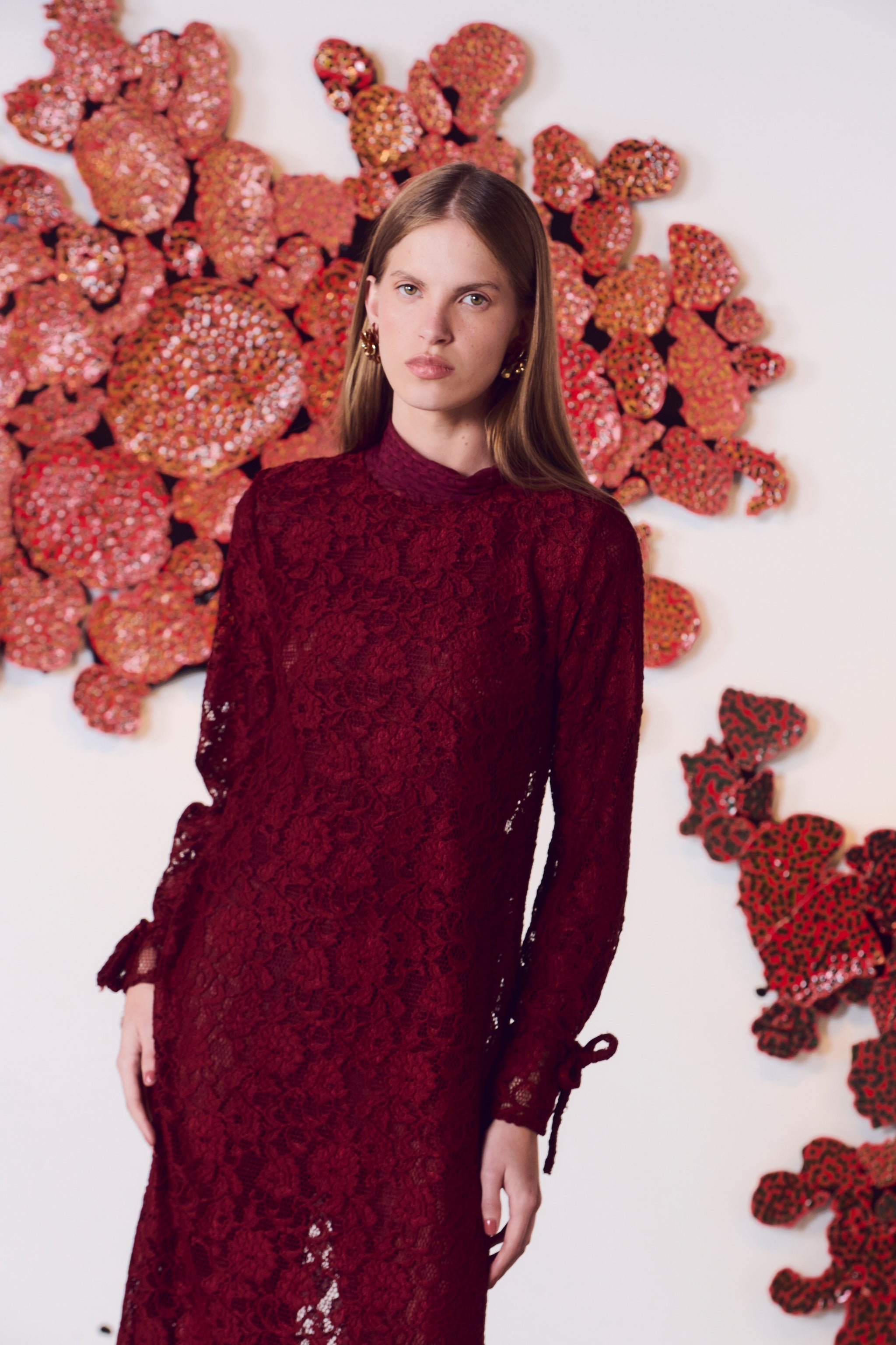 VESTIDO VAREJÃO VINHO