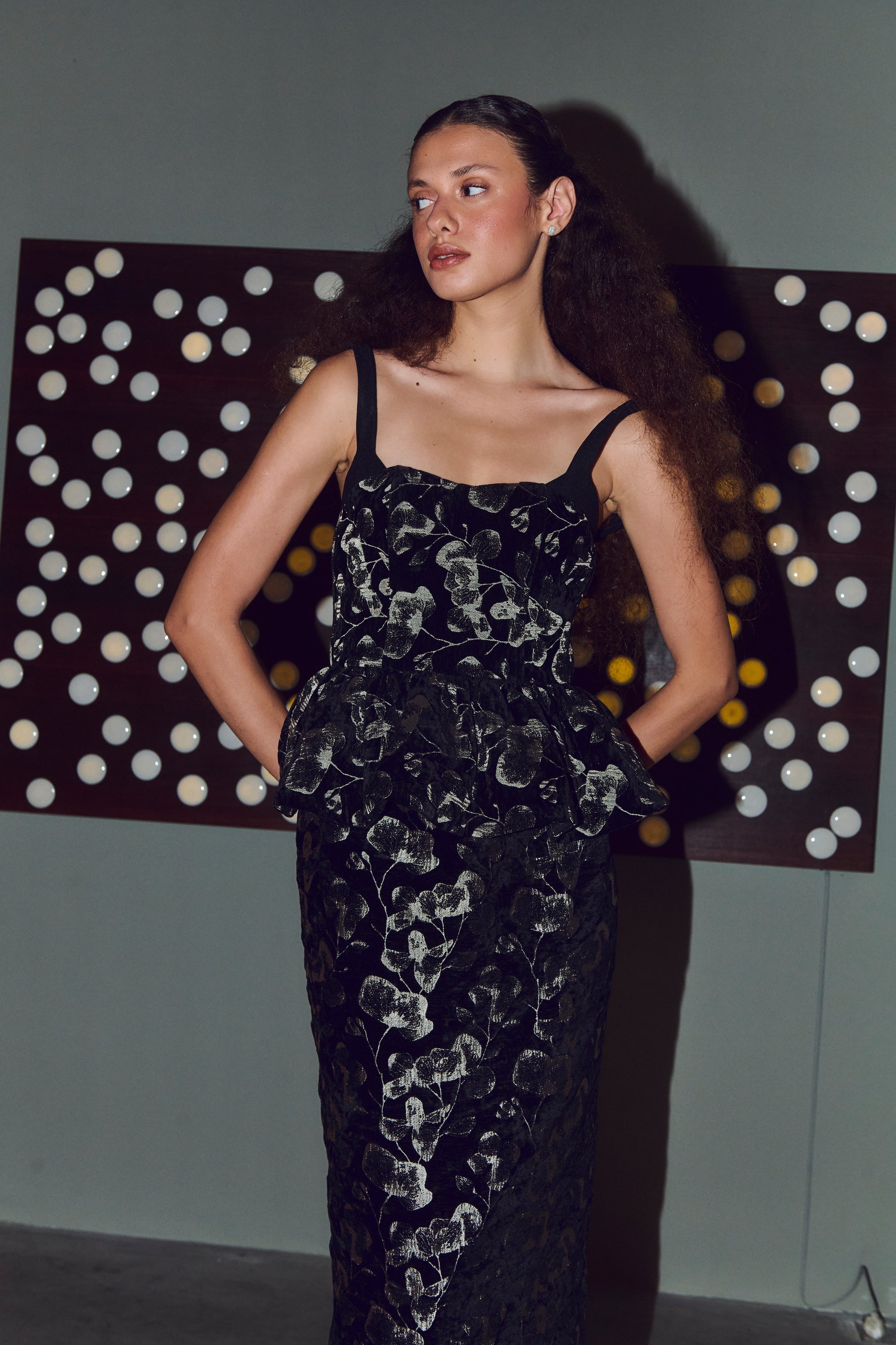 VESTIDO NIGHT GARDEN