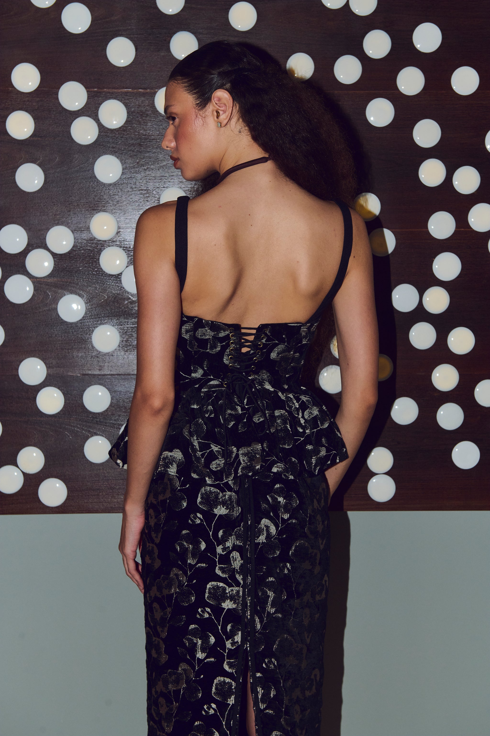 VESTIDO NIGHT GARDEN