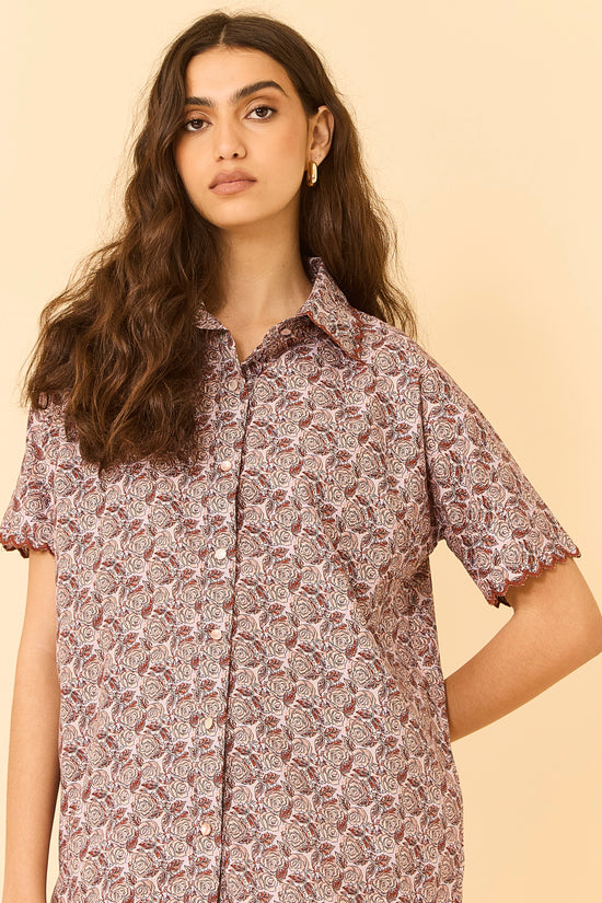 CAMISA INDIAN ROSE
