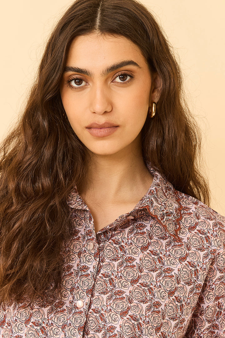 CAMISA INDIAN ROSE