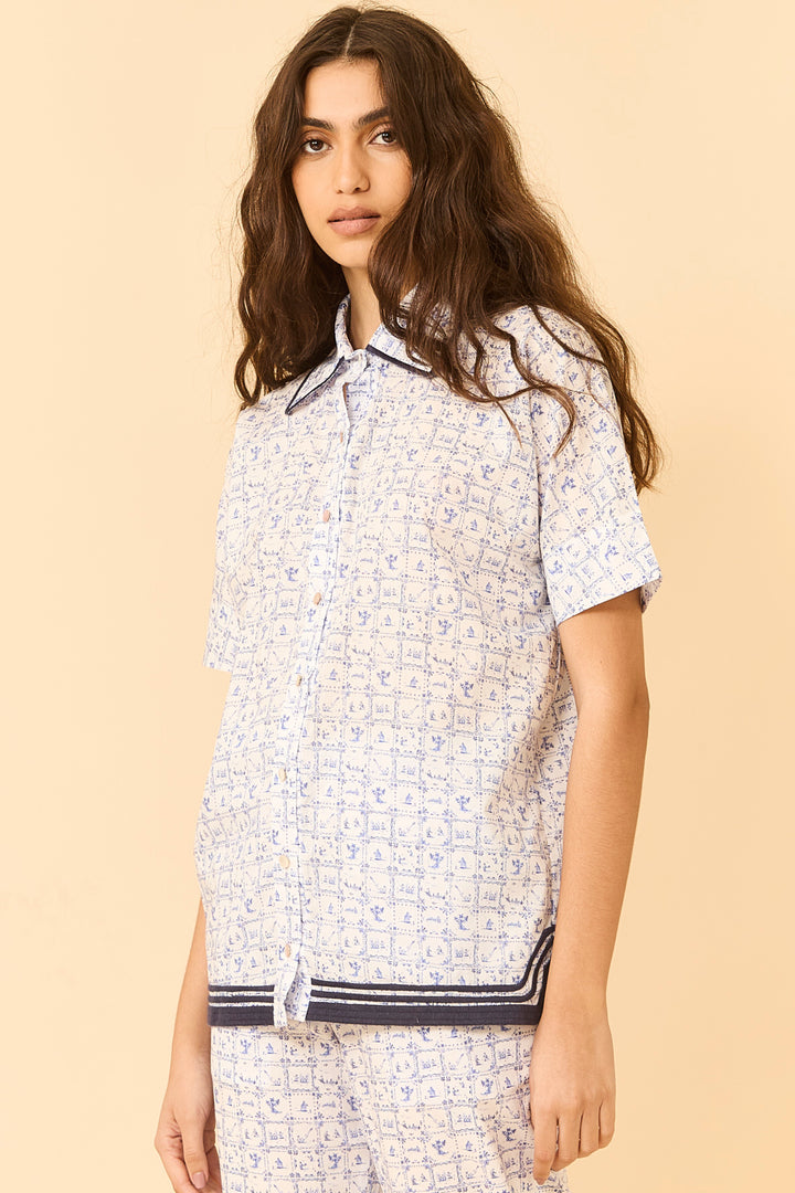 CAMISA AZULEJO