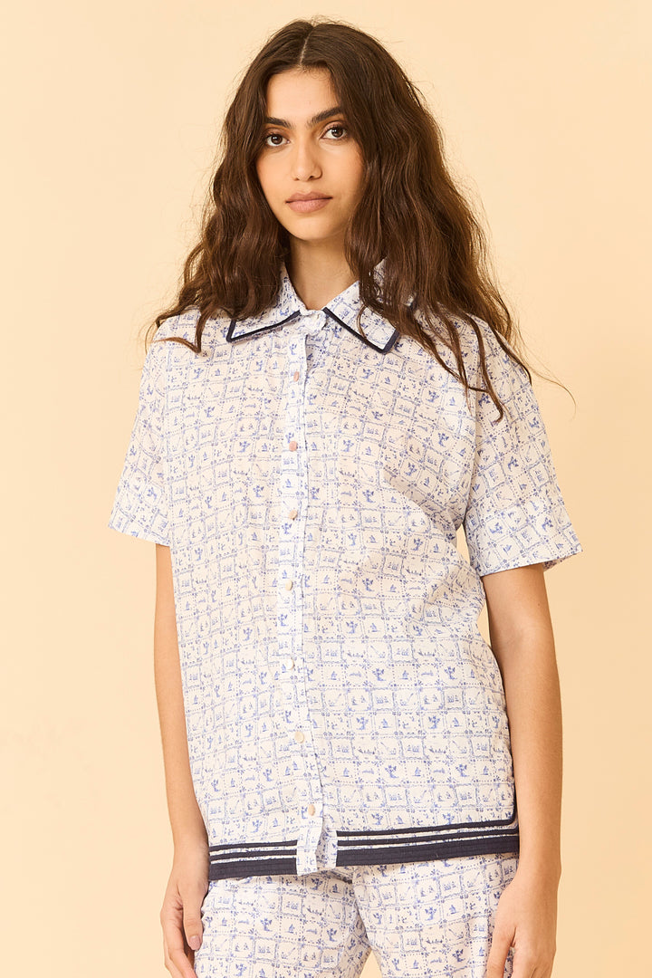 CAMISA AZULEJO
