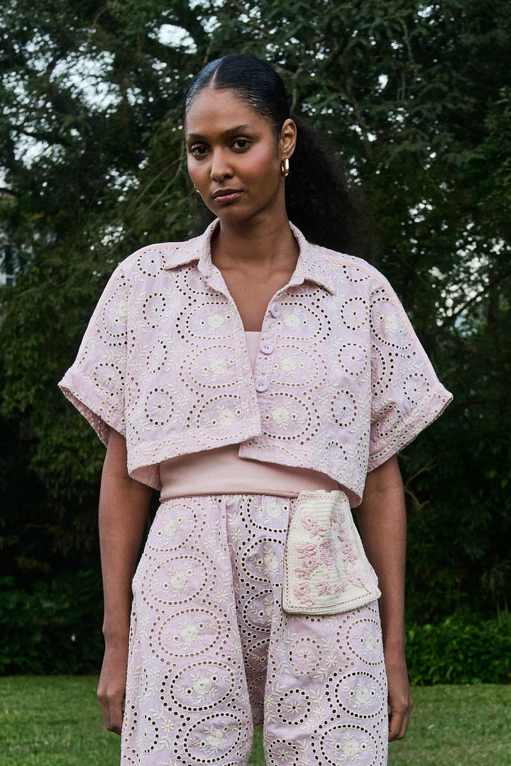 CAMISA CIRANDA ROSA