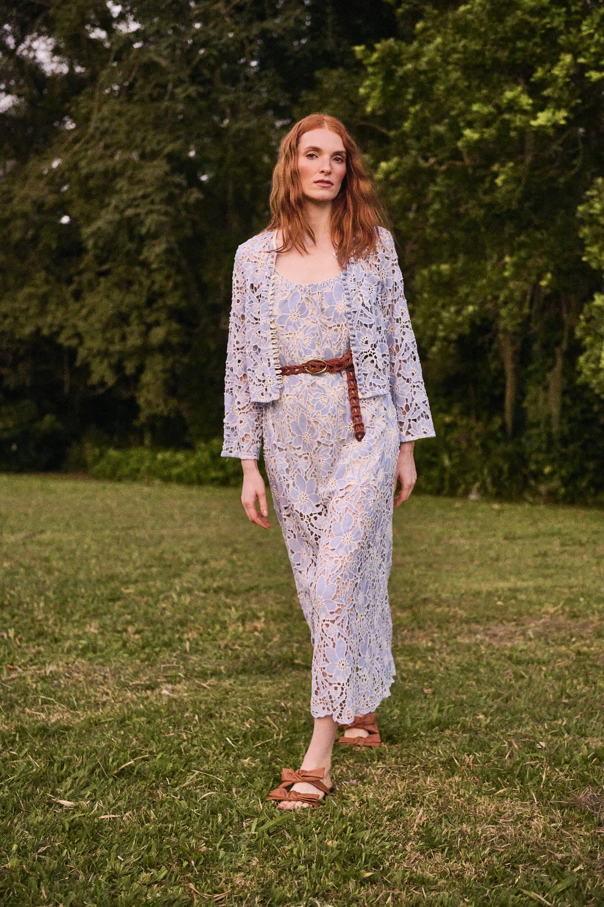 VESTIDO FLOWER BLUE