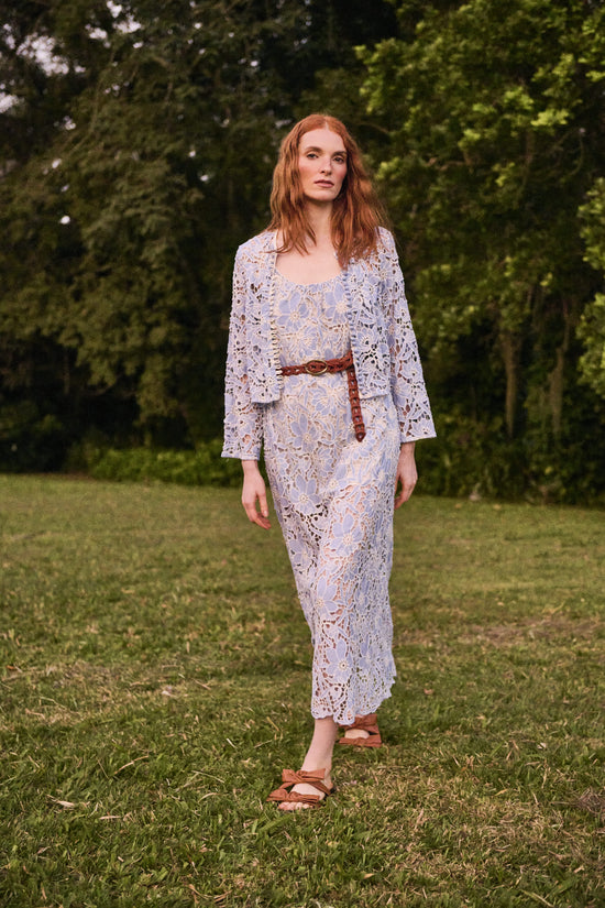 VESTIDO FLOWER BLUE