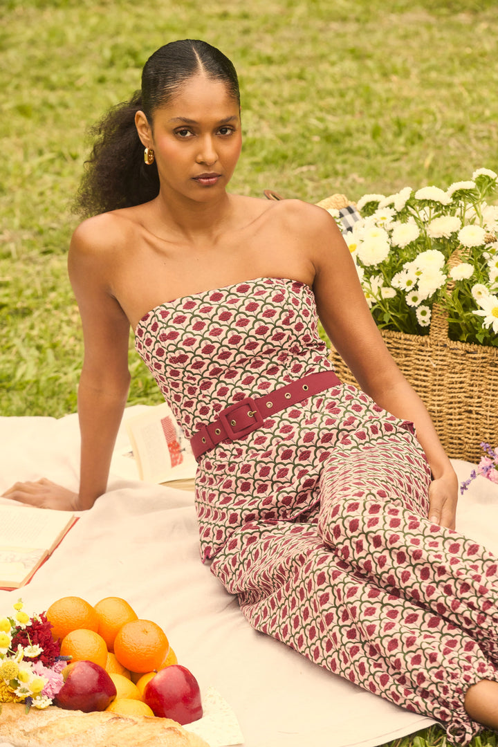 CORSET LILY BLOOM ESTAMPA CLARA