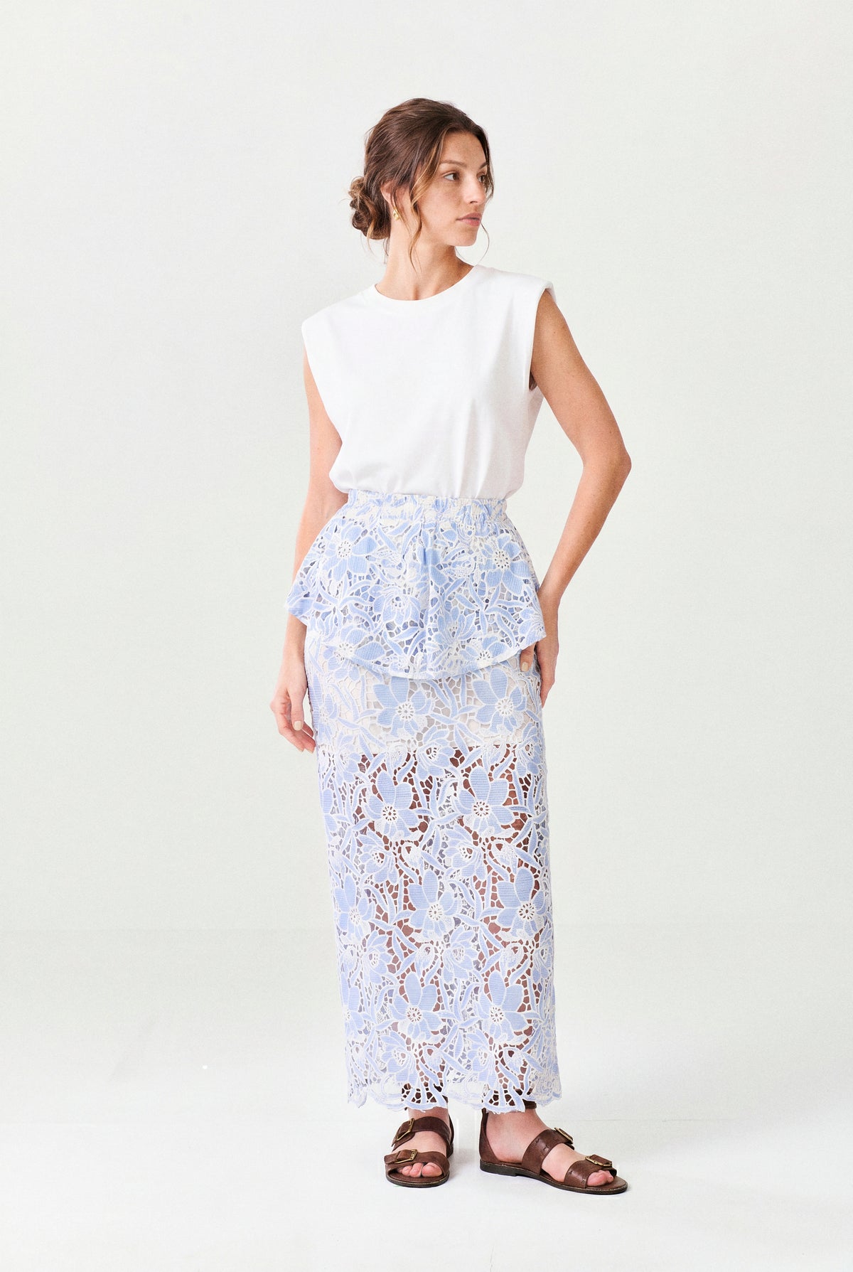 SAIA FLOWER BLUE