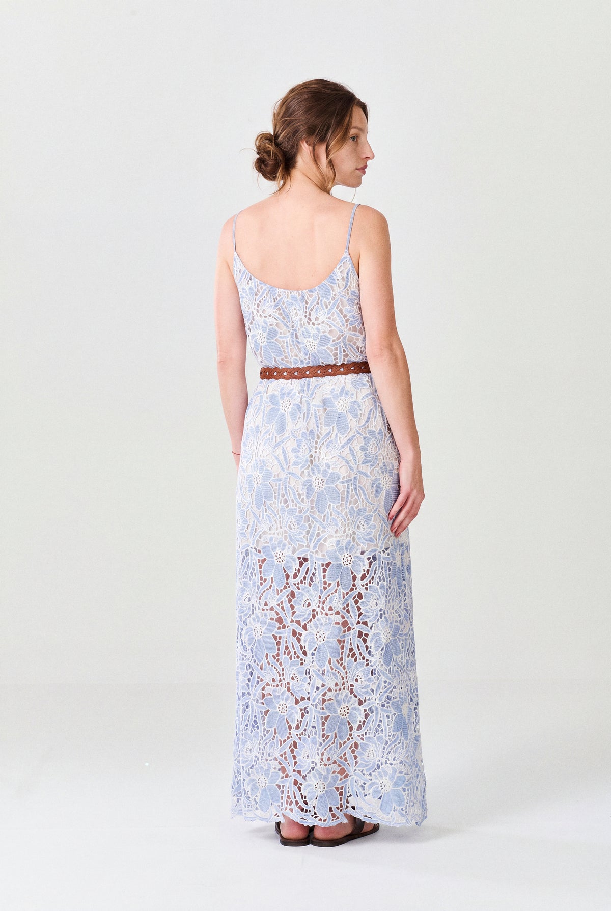 VESTIDO FLOWER BLUE